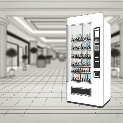 Vending Machine in a Shopping Mall