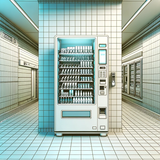 Vending Machine in a Subway Station